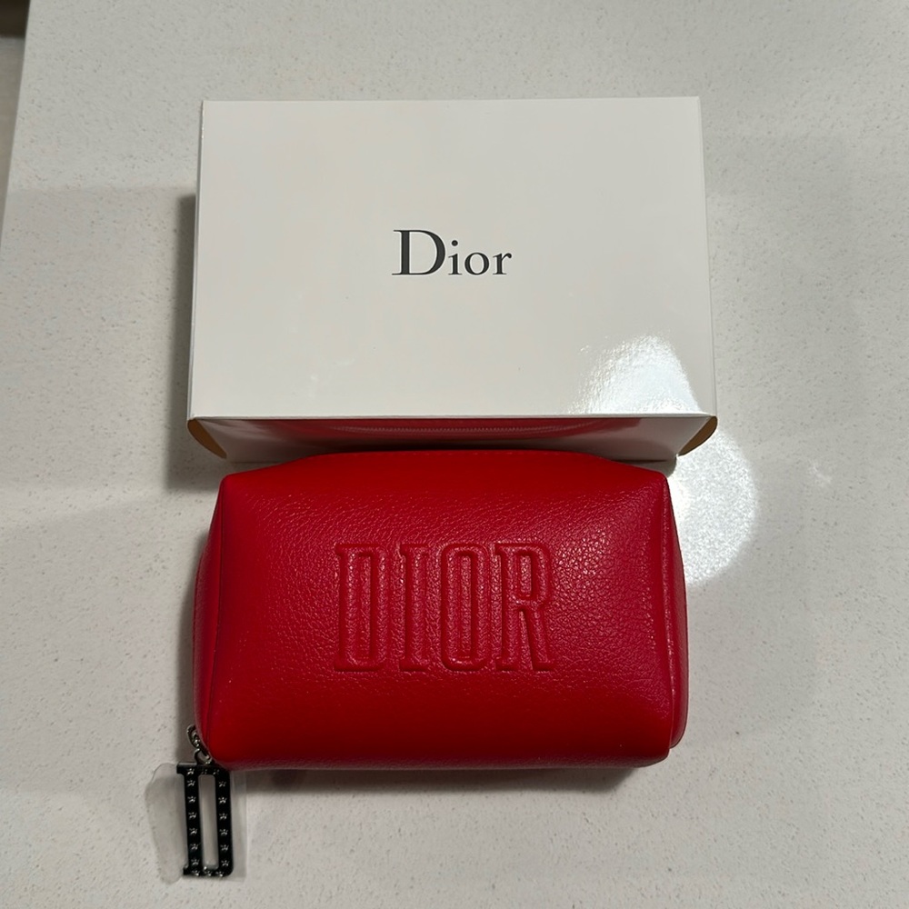Dior Red Pouch